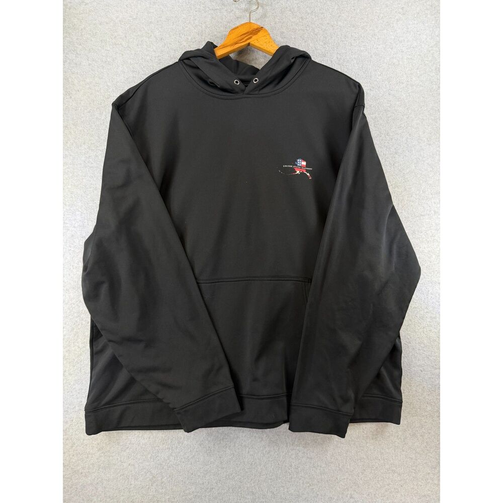 Sport-Tek United States Seafoods Seafreeze America Black Hoodie 3XL 3780